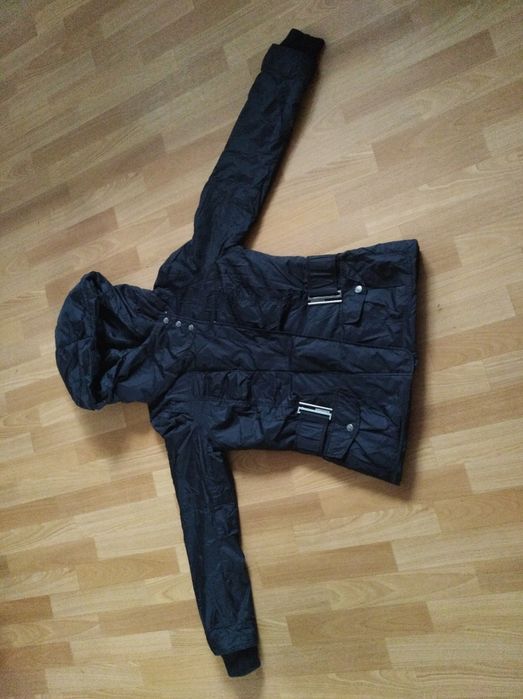 Kurtka czarna L wiosenna