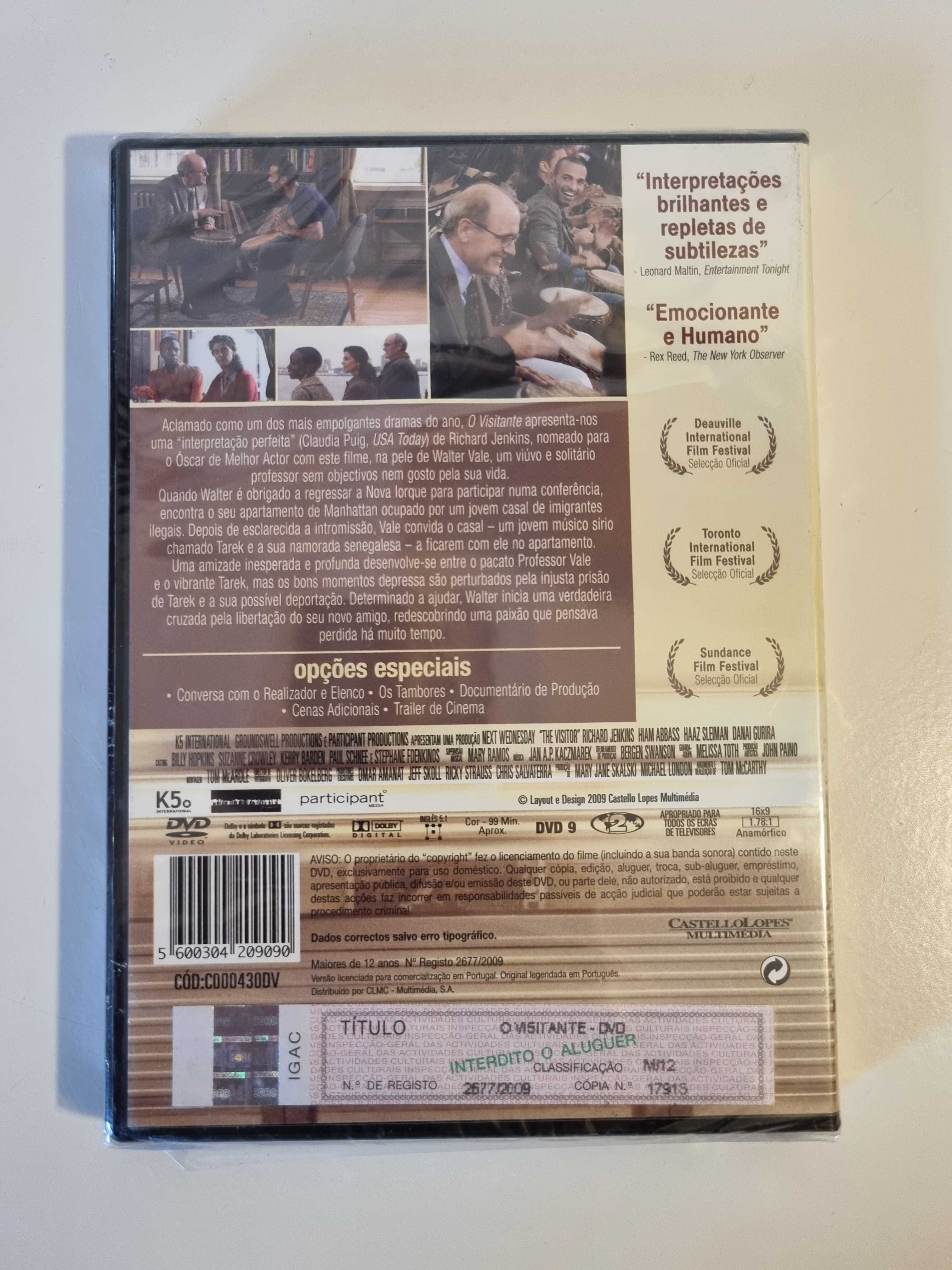 DVD do filme "O Visitante" NOVO Selado