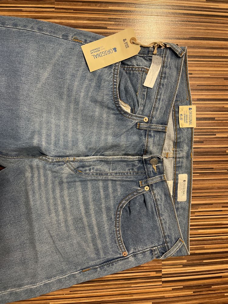 Spodnie dżinsowe męskie Denim by H&M 33x32 M