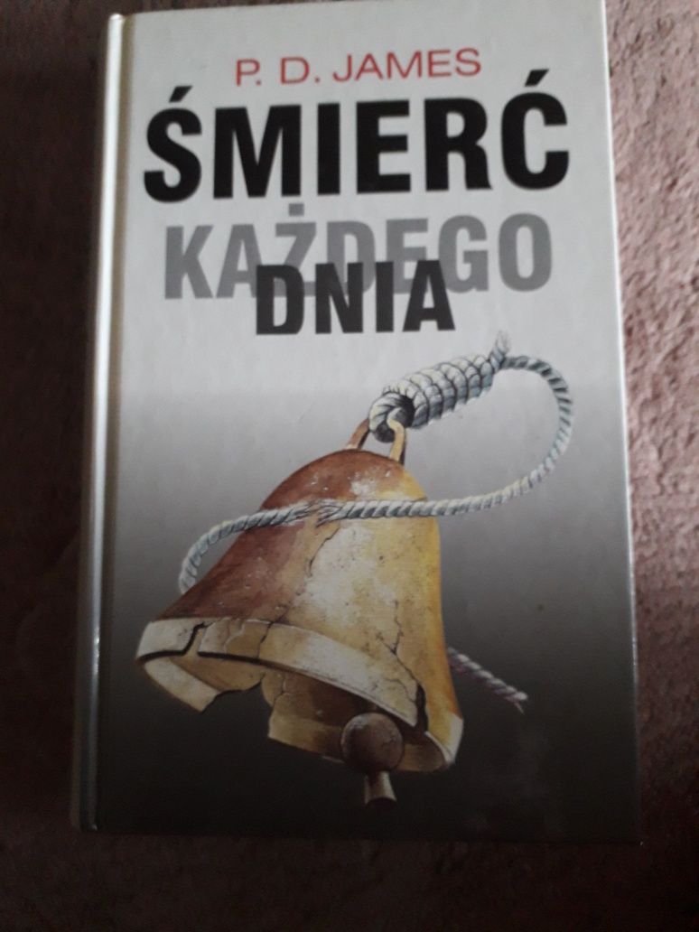 P.D.James Śmierć Każdego Dnia Kryminał twarda oprawa