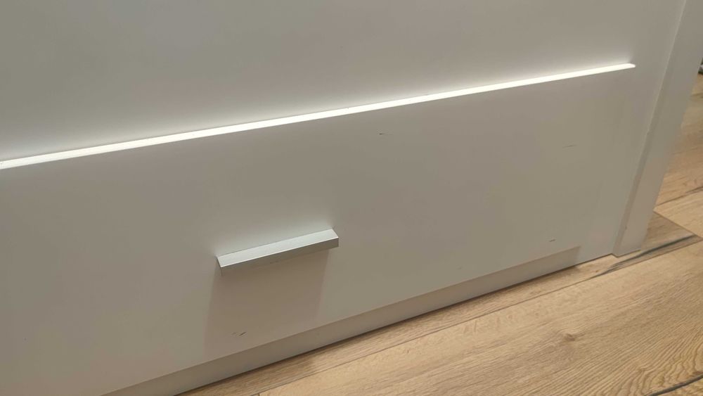 Łóżko 90x200, białe, Agata meble