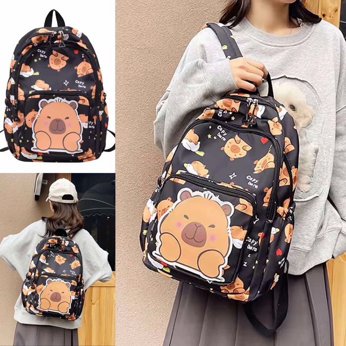 Рюкзак школьный капибара шкільний рюкзак Capybara Куроми рюкзак kuromi