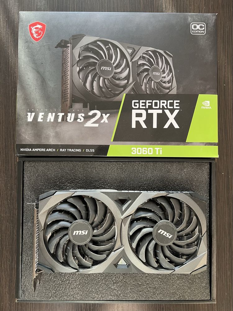 Відеокарта MSI GeForce RTX 3060Ti 8gb GDDR6