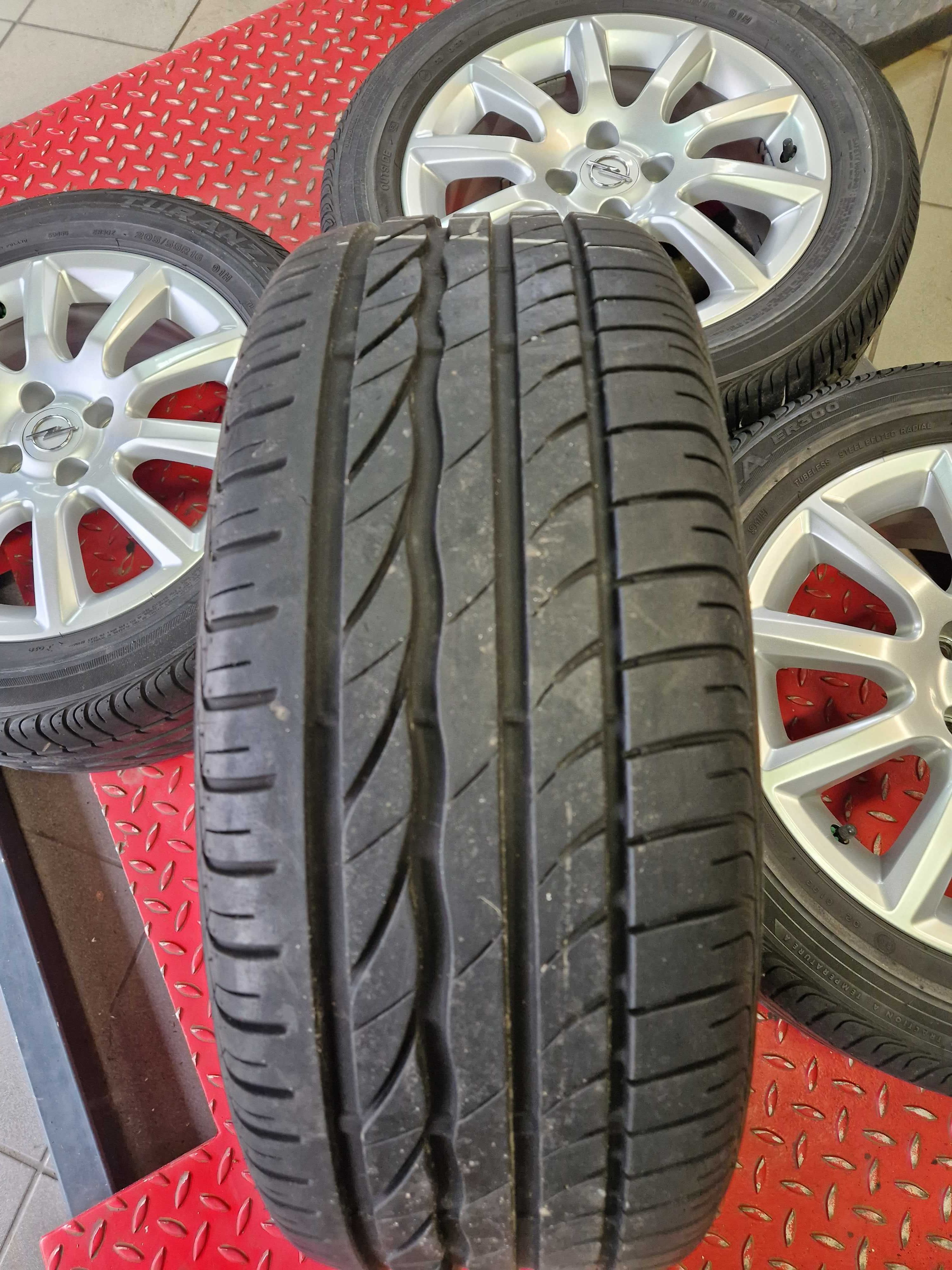 Koła letnie 4x100 205/55R16 Opel Astra Adam Meriva