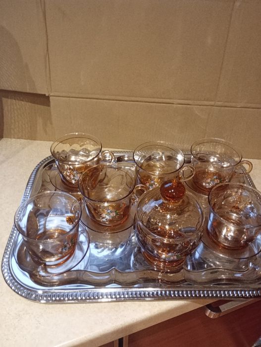 Zestaw kawowo - herbatciany