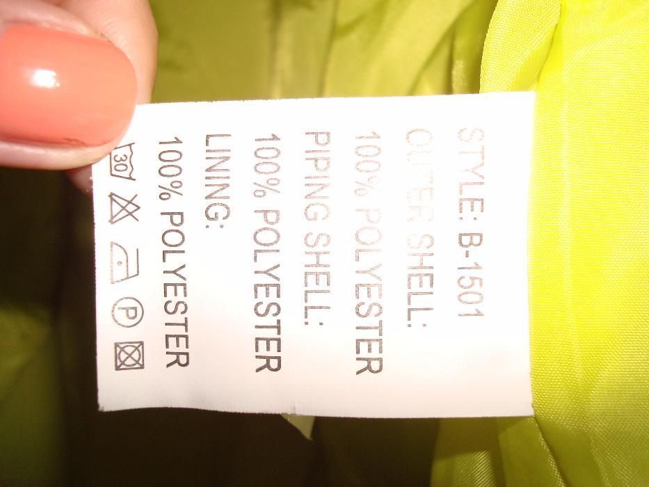 Neonowa kurtka MONACO Anna Lewandowska rozmiar M