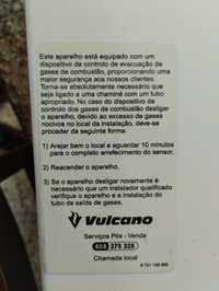 Esquentador vulcano automático