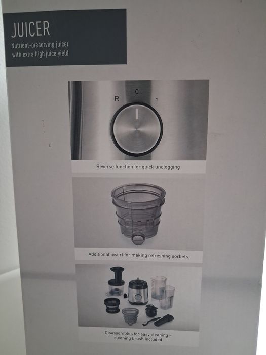 Silvercrest wyciskarka wolnoobrotowa