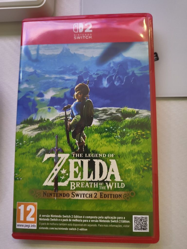 Vendo Nintendo switch 2 junto com jogo zelda e bolsa