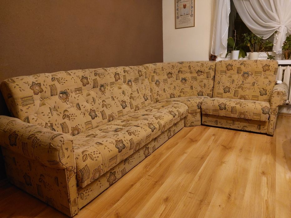 Oddam za darmo narożnik z funkcją spania