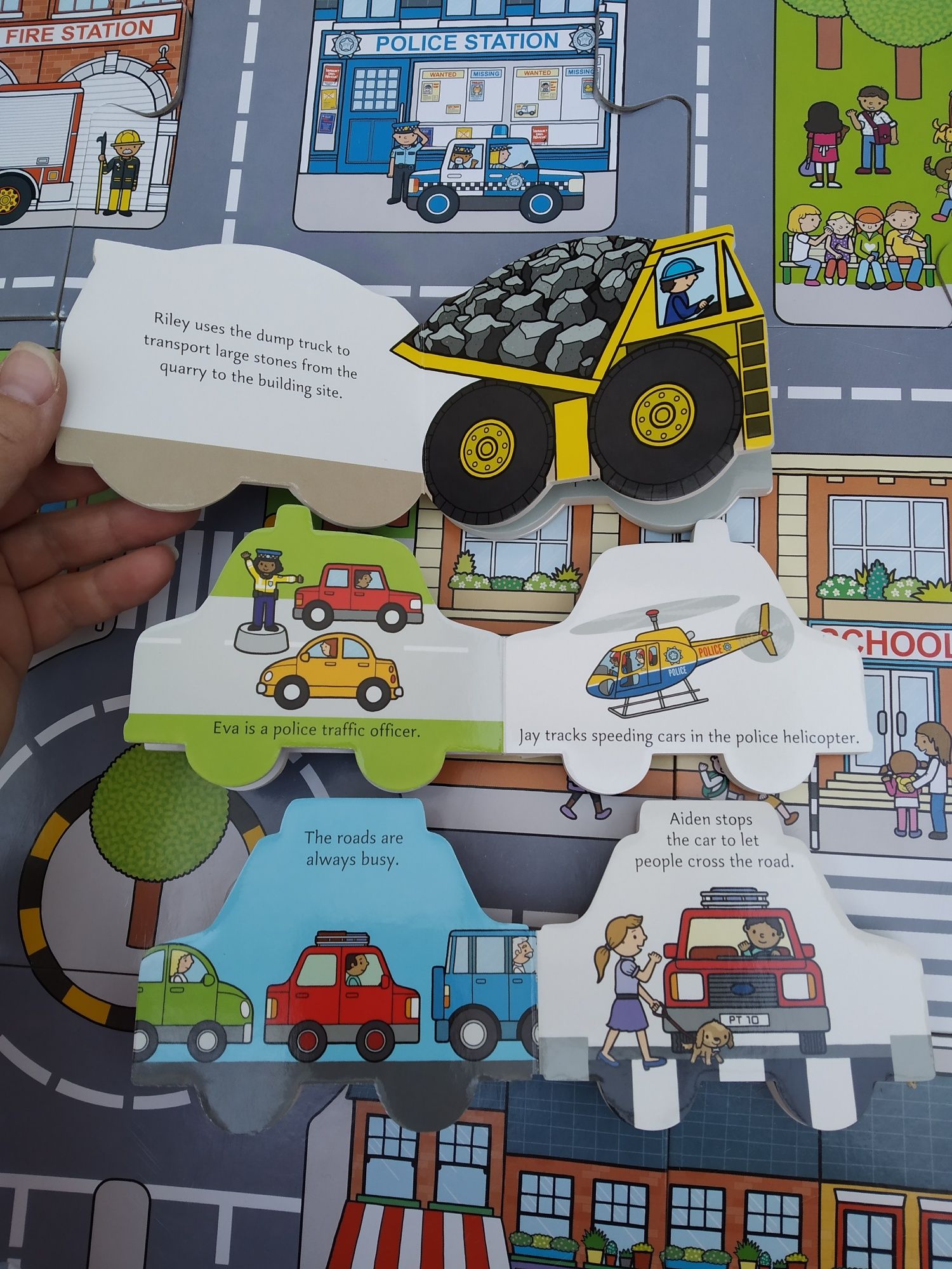 Игровой набор Playtown пазл книги