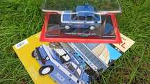 Fiat 126p MILICJA 1:24 Model kolekcjonerski Hachette