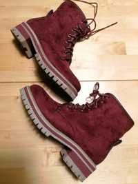 Botas Bordeaux novas Tamanho 36