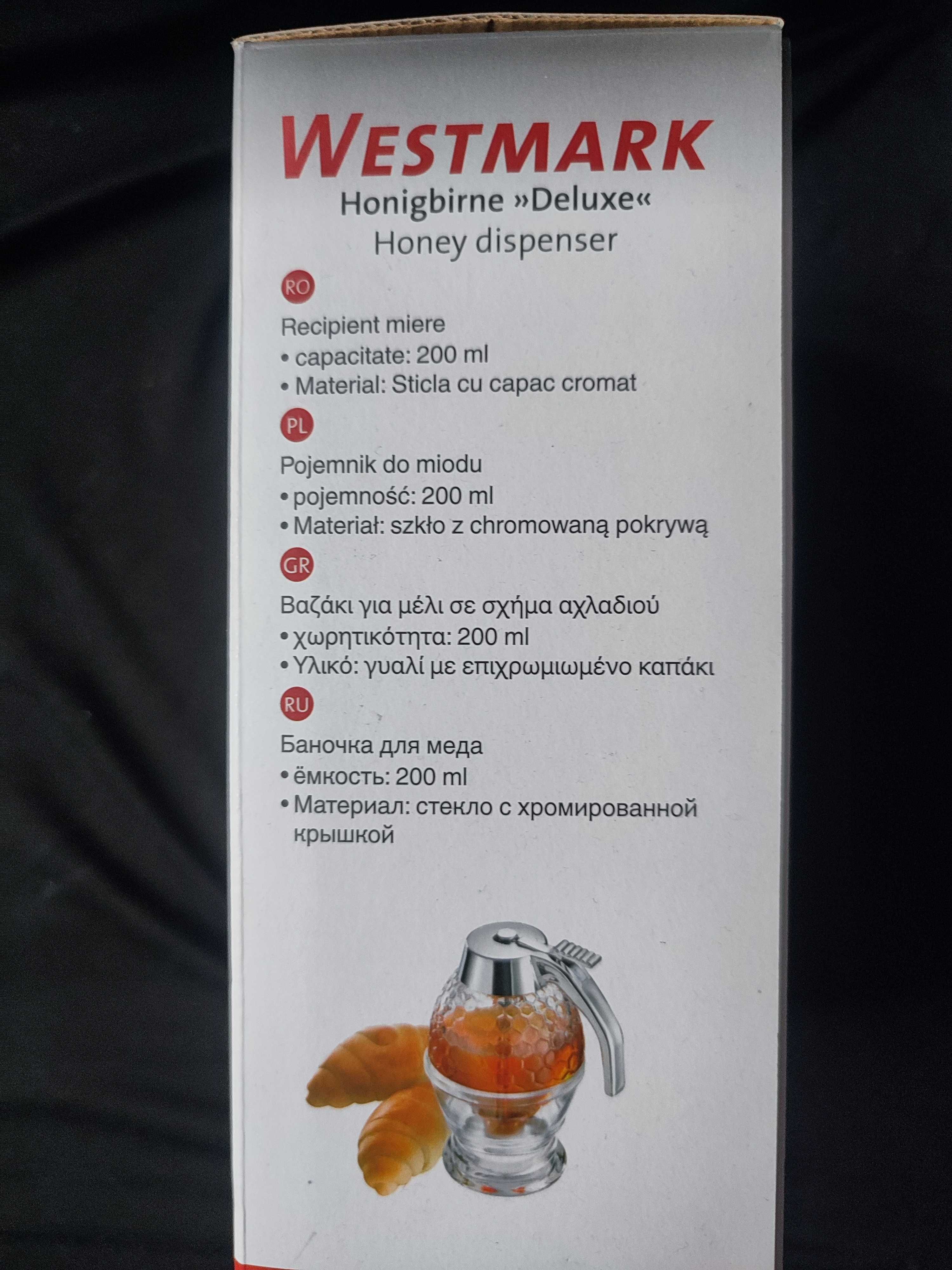 Naczynie na miód Westmark szklany