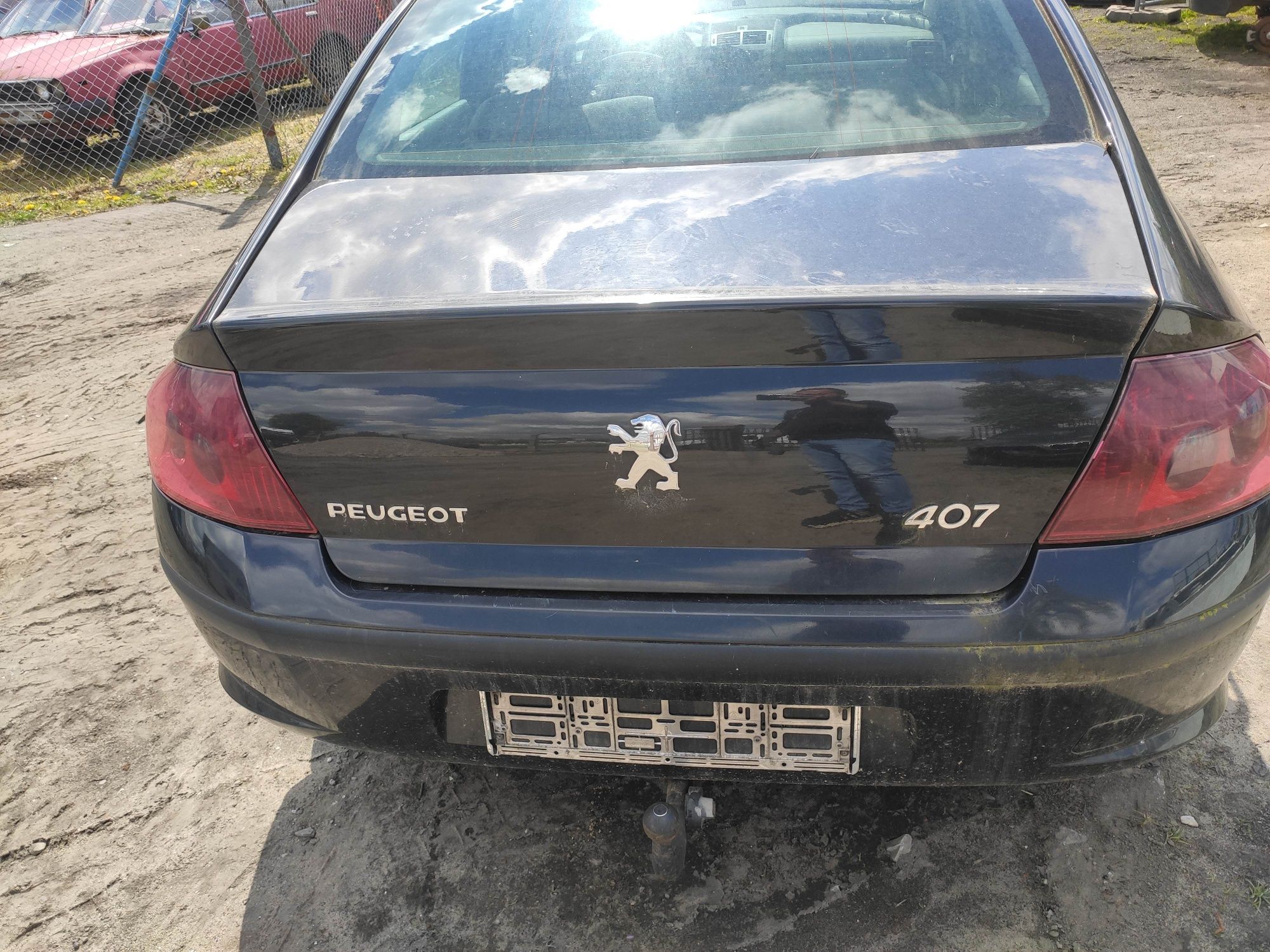 Peugeot 407 sedan klapa bagażnika EXLD