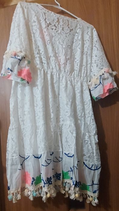 Śliczna włoską sukienka Boho.