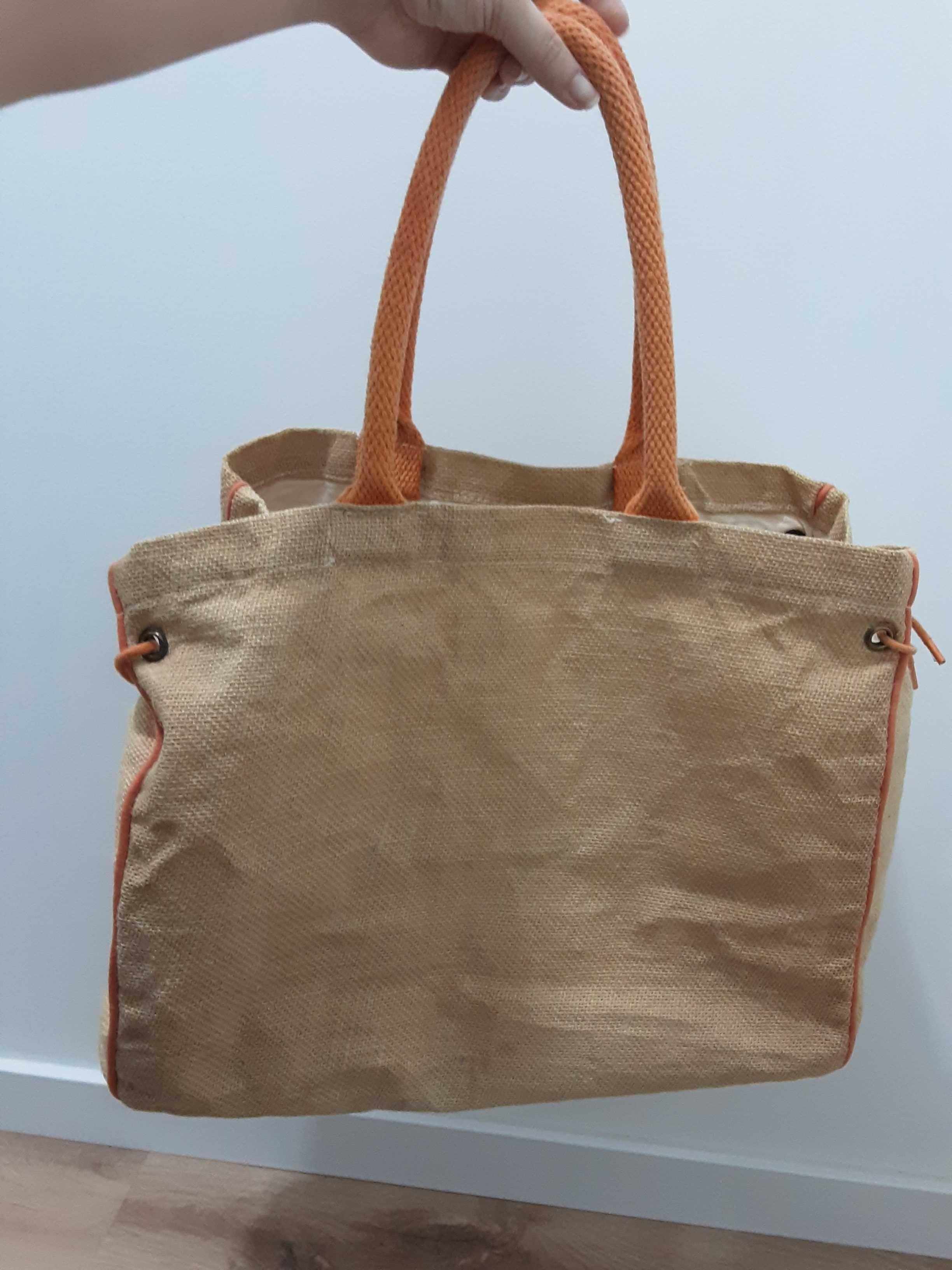 Mala/Saco de Praia em Juta/Ráfia Avène