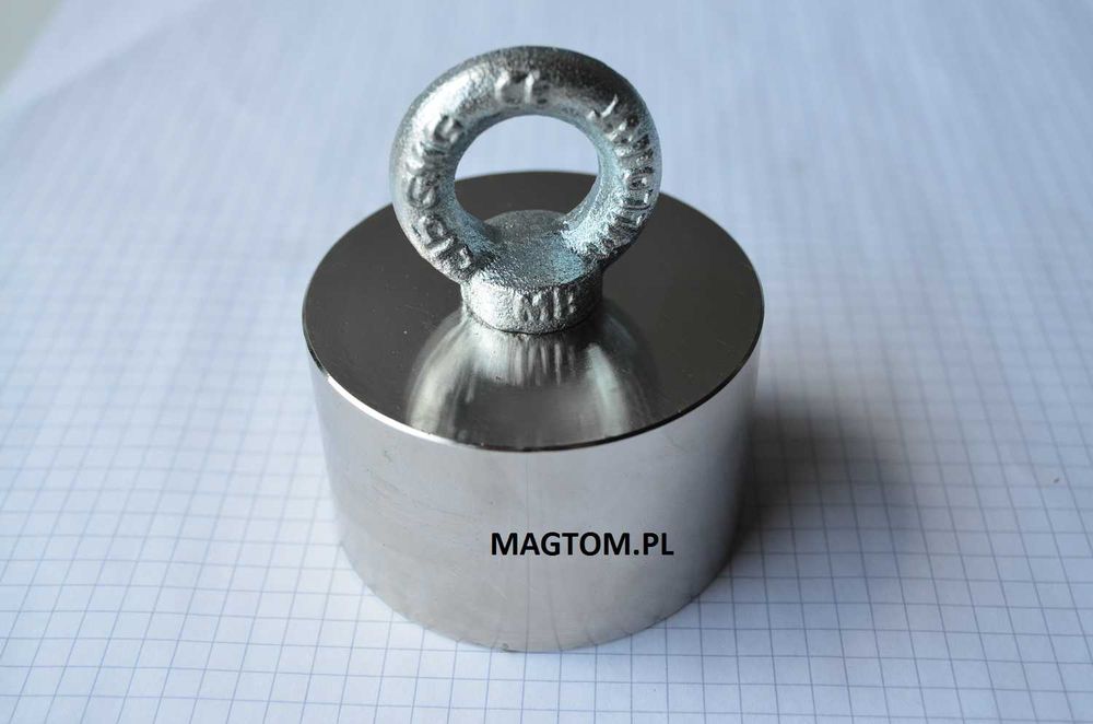 Magnes neodymowy do poszukiwań w wodzie 360 stopni mocowanie górne MAG