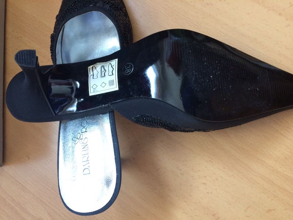 Mules 38 pretas de cerimónia