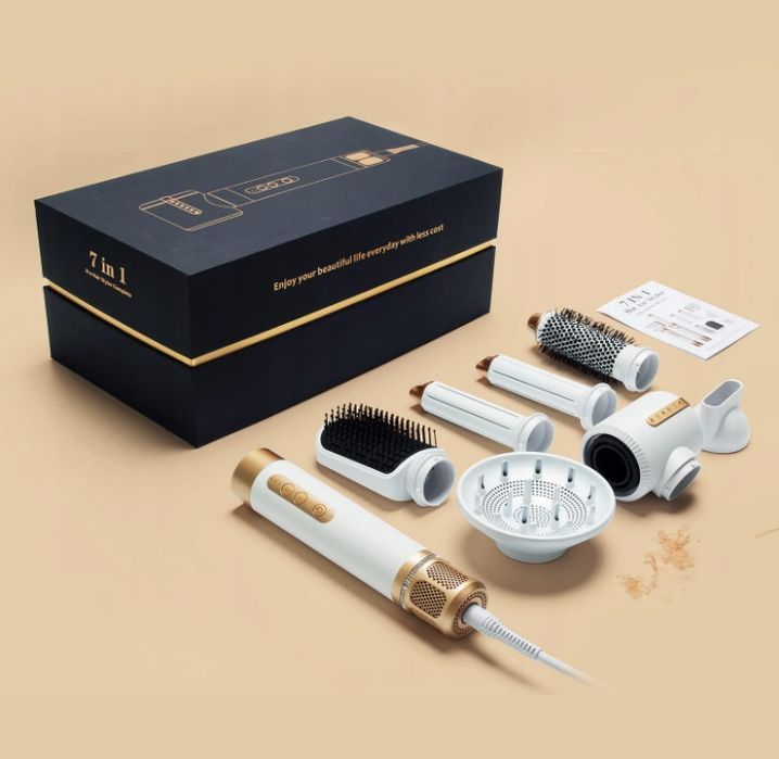 Suszarka do włosów Air Styler 7w1 z diamentami Ukliss UŻYWANY