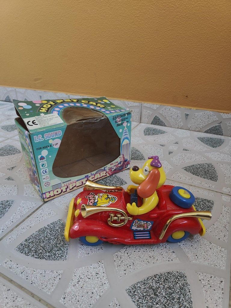 Brinquedo Vintage Hot Pet Car 1997