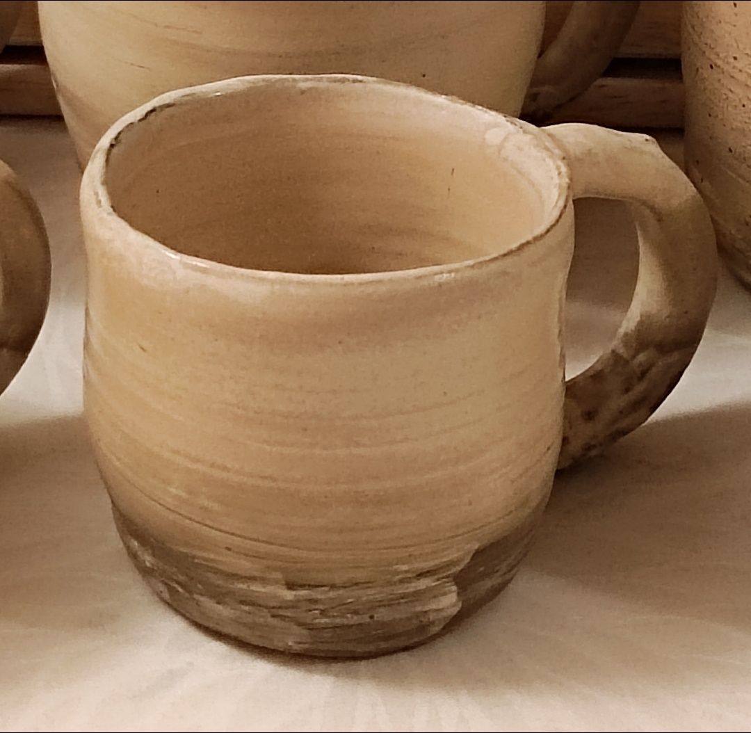 Kubek ceramika artystyczna użytkowa handmade rękodzieło