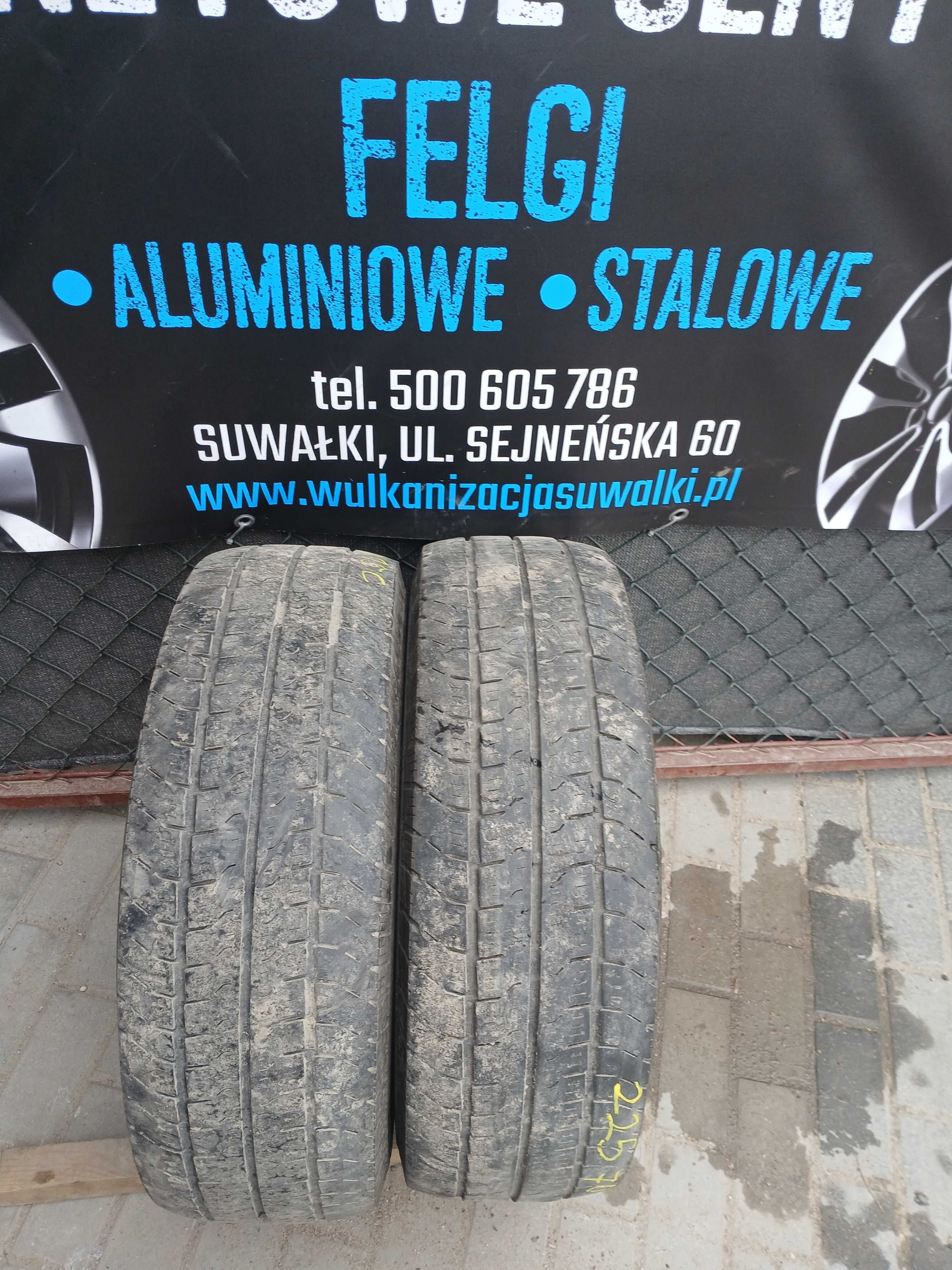 2x używane opony letnie 225/70 R15C Points Gwarancja Montaż Duży wybór