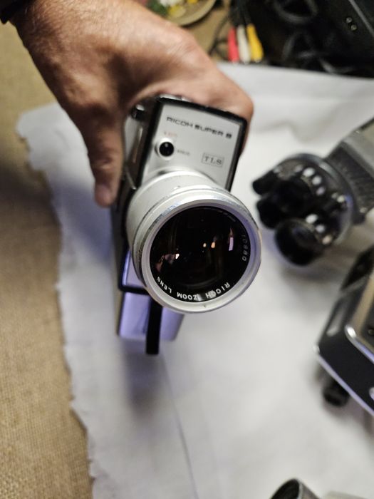 Lote de máquinas filmar