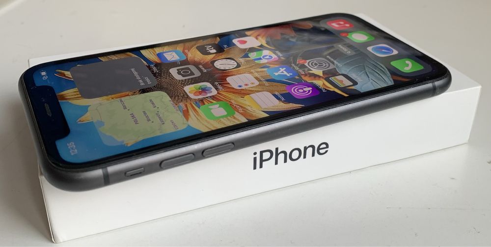 Apple IPhone 11 Black 64GB stan Bardzo Dobry