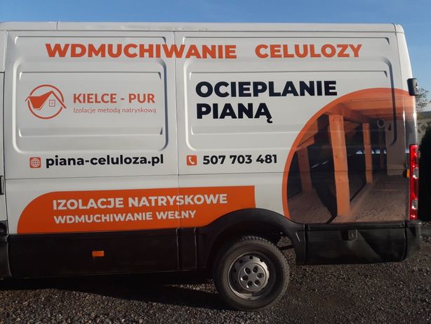 Piana-celuloza ocieplenie poddaszy,Wdmuchiwanie celulozy Kraków