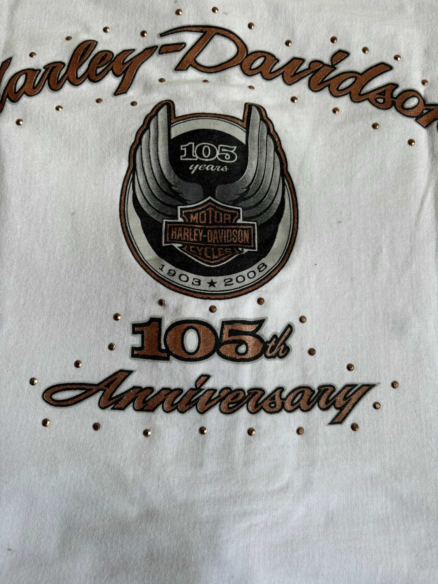 Bluza z kapturem Harley Davidson 105Th Anniversary 1903/2008 roz. S
