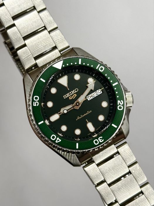 Seiko diver Seiko diver SRPD63k1 w piękniej zielonej kolorystyce.