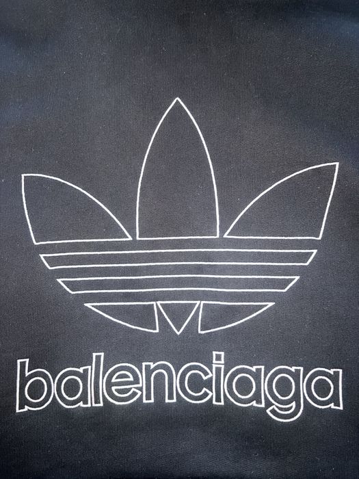 balenciaga x adidas hoodie large fit