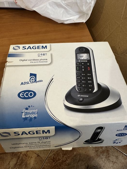 Telefone fixo Sagem - como novo