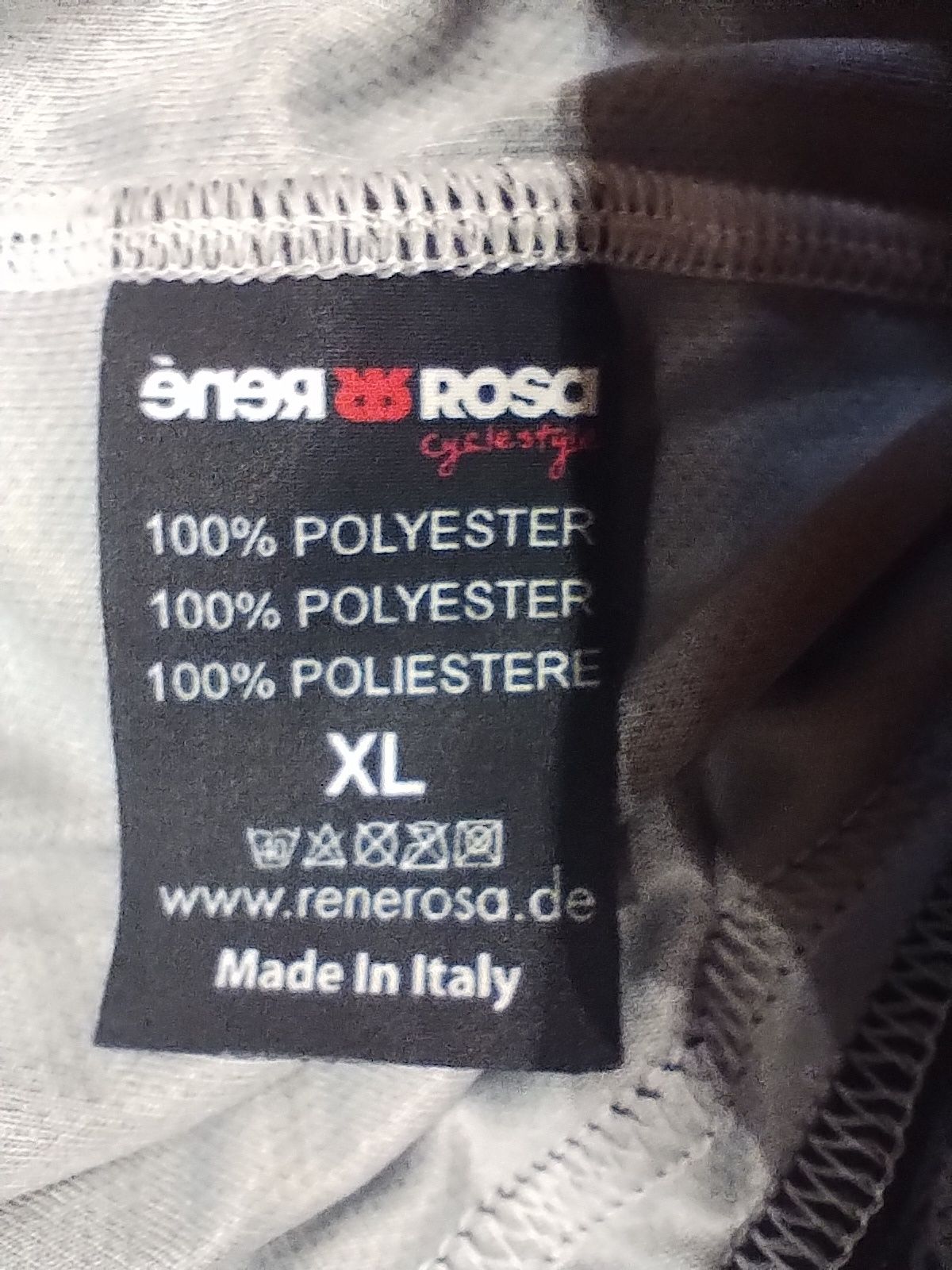 Koszula kolarska René Rosa Made im Italy