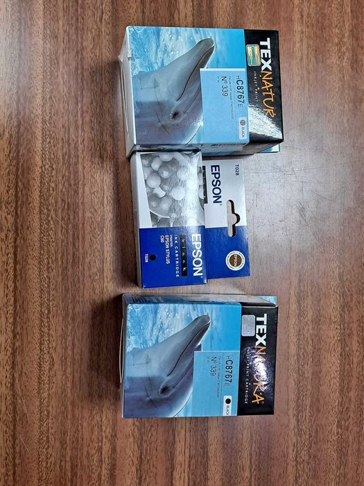 Tinteiros e Toners Sortidos (Conforme descrição)