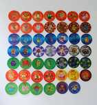 Pokemon Tazo Set 1 49/50, pokemon tazo 3D, pokemon taso zestaw