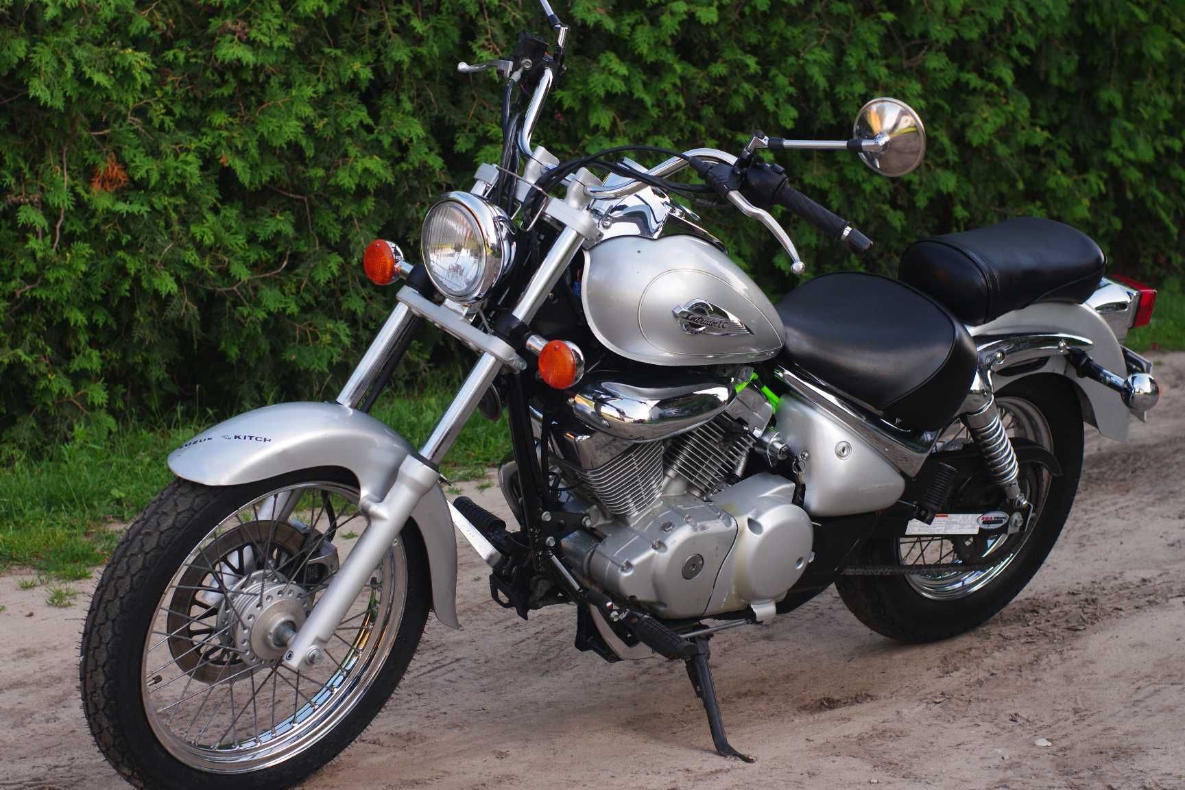 Suzuki vl 125 intruder 2000rok shadow rebel  KAT A1 B Bezwypadek raty