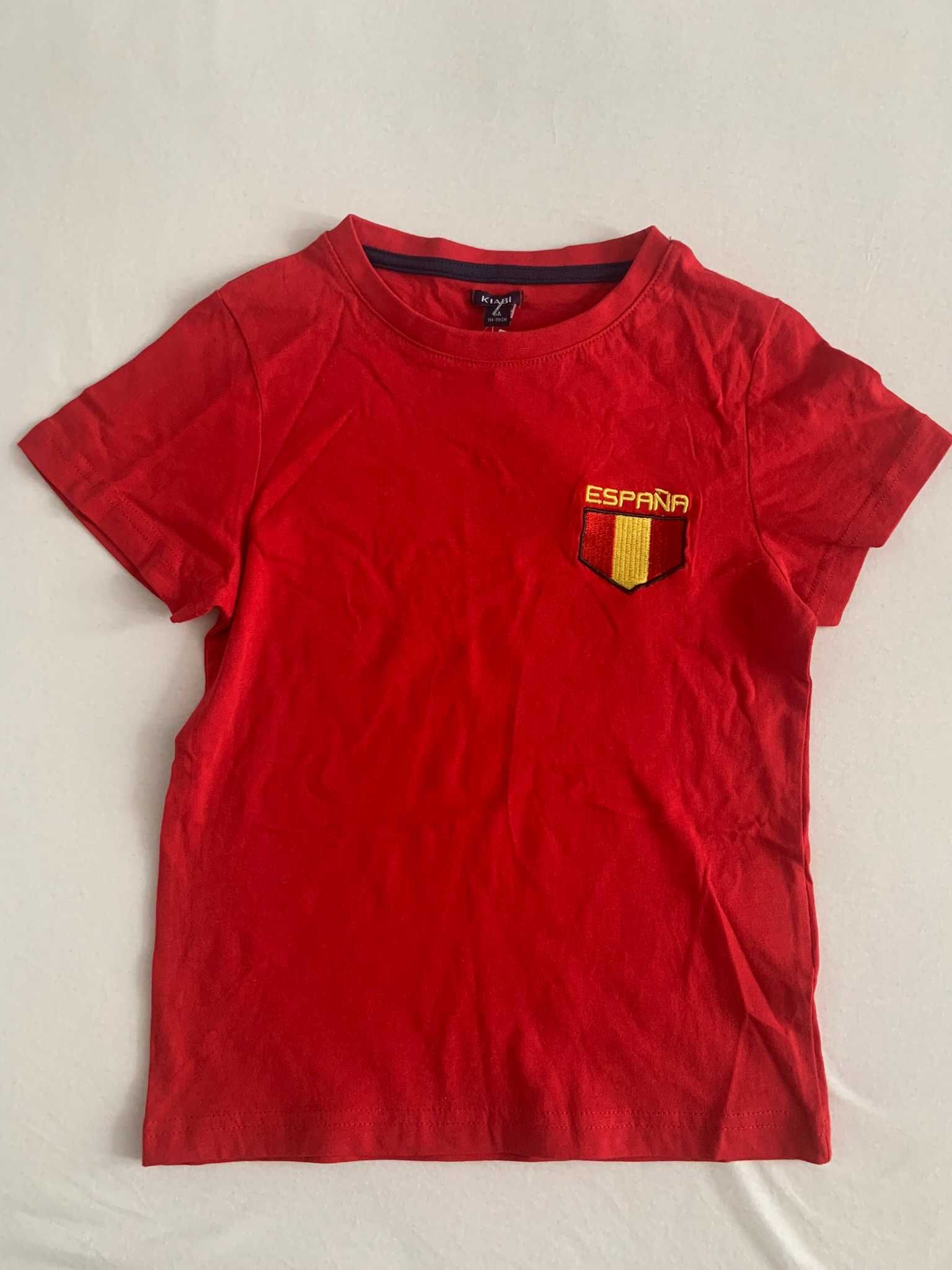Футболка «Испания №10 (Фабрегас)» мальчику 5-6 лет