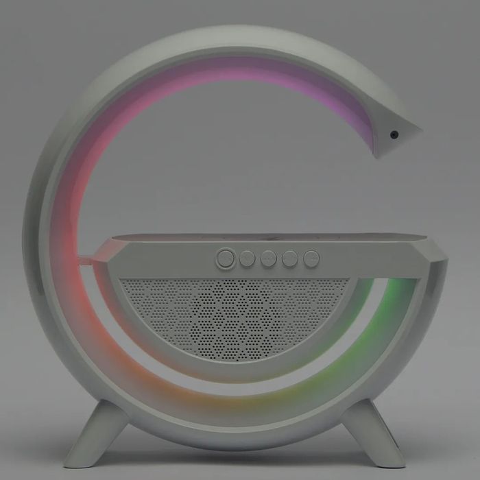 Głośnik Lampka RGB ładowarka wyświetlacz zegar kula disco projektor