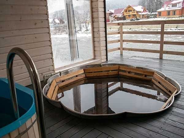 Котедж Карпати Яремче Відпочинок у карпатах - чан
