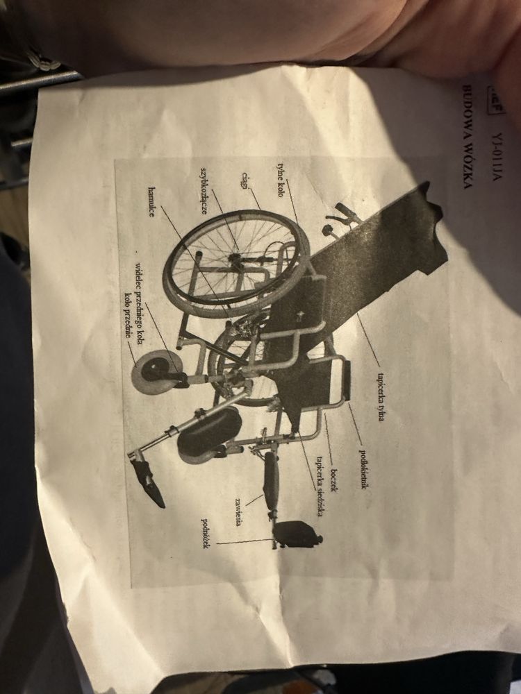 Wózek inwalidzki
