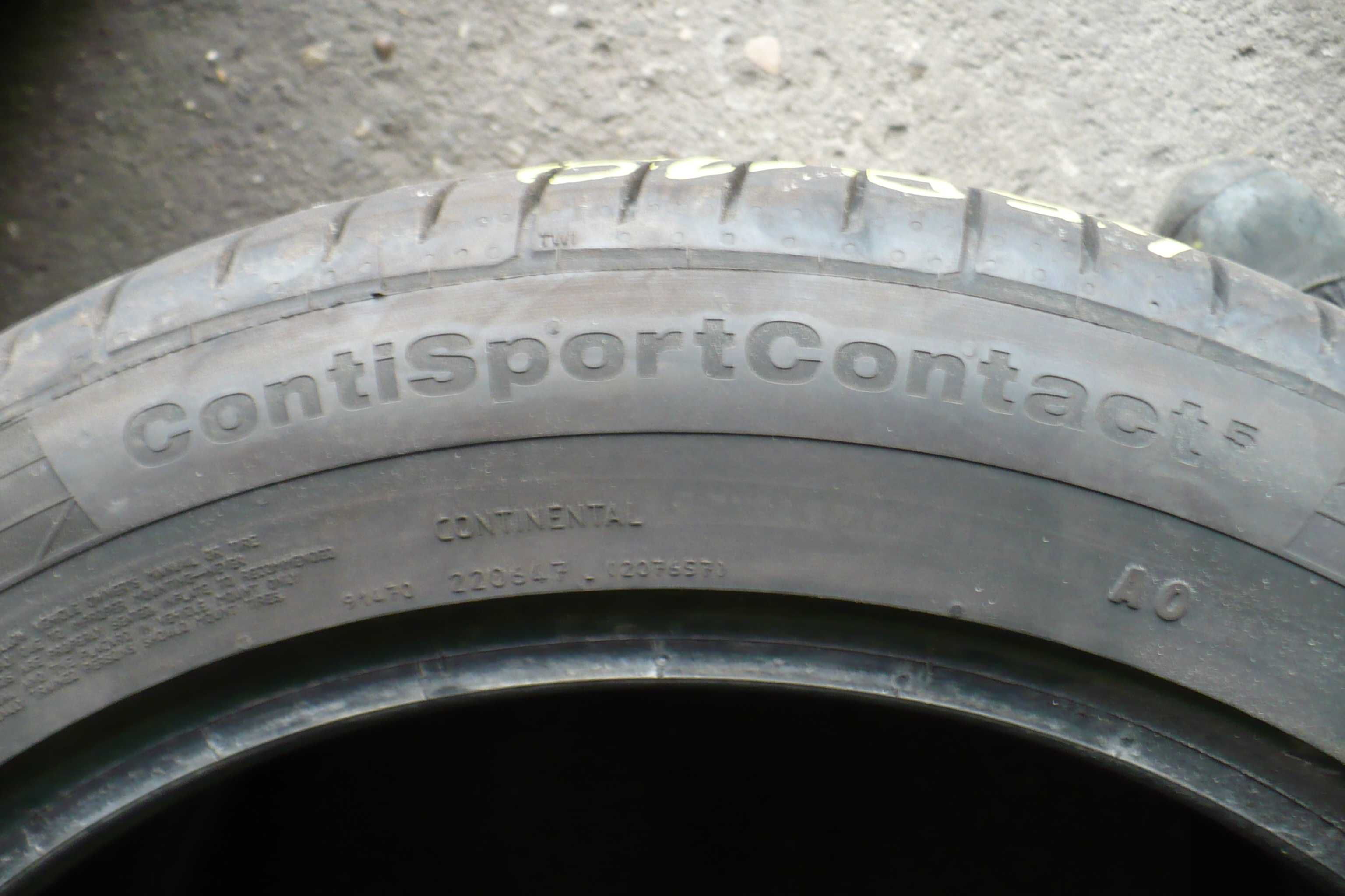 Opony Continental 255/45R19 104Y XL Letnie 6mm 2szt. 2019r.