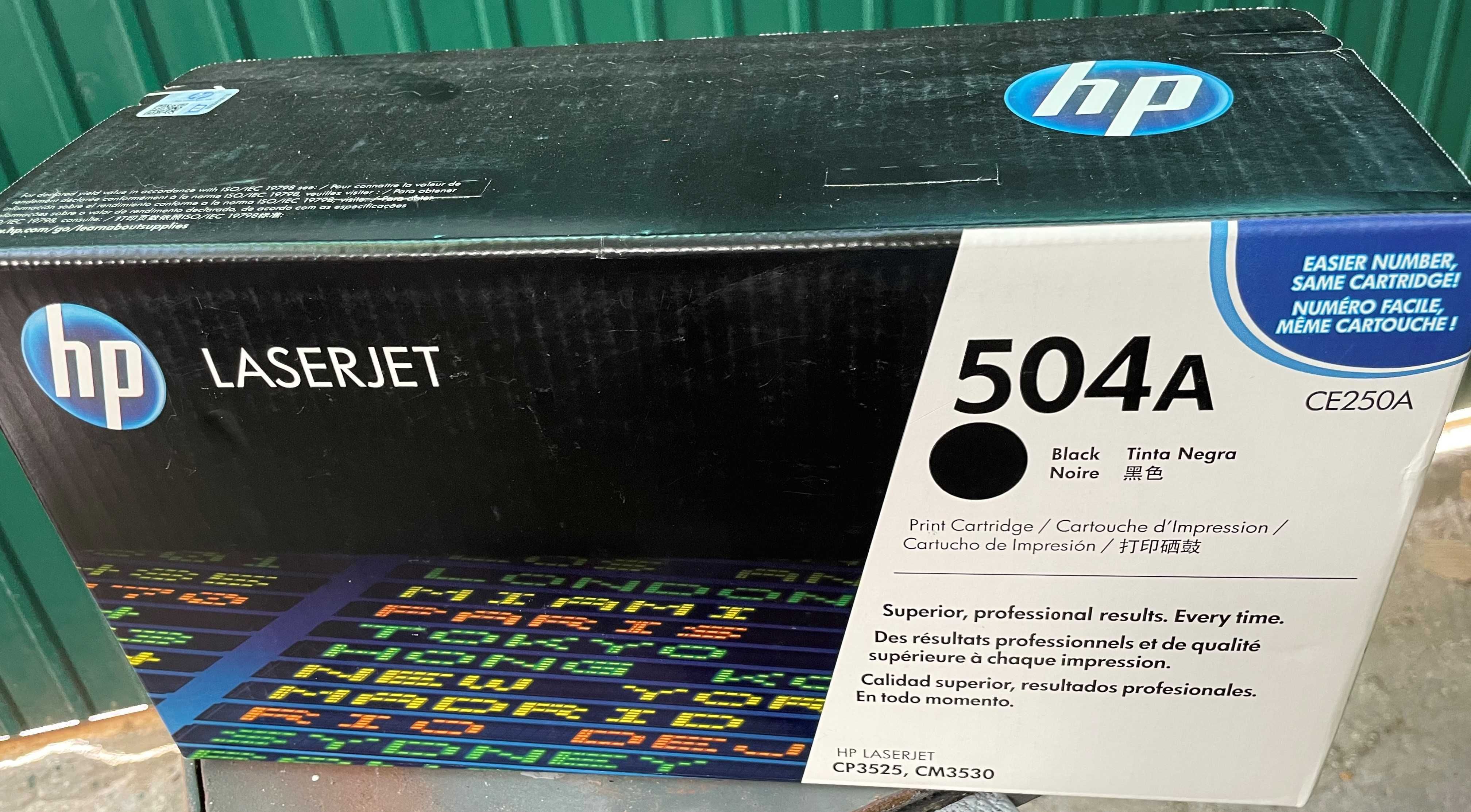 Toner HP 504A Preto (CE250A)