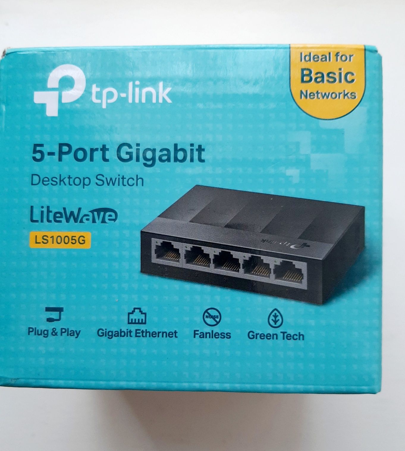 Switch de rede TP-Link LS1005G
