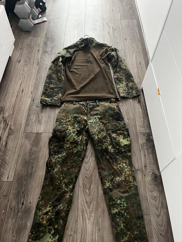 Komplet munduru flectarn roz S combat shirt + spodnie bdu