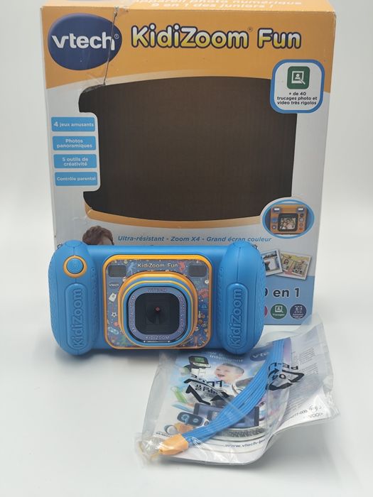 Aparat dla dzieci VTech KidiZoom Fun niebieski nowy