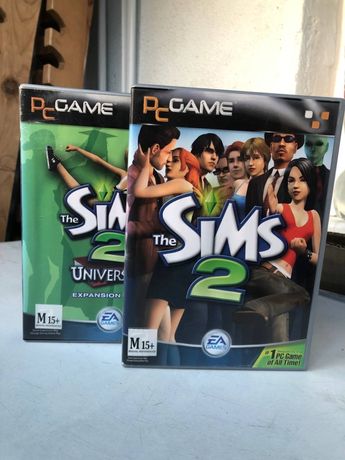 Ліцензійне рідкісне видання гри The Sims 2+доповнення University обмін