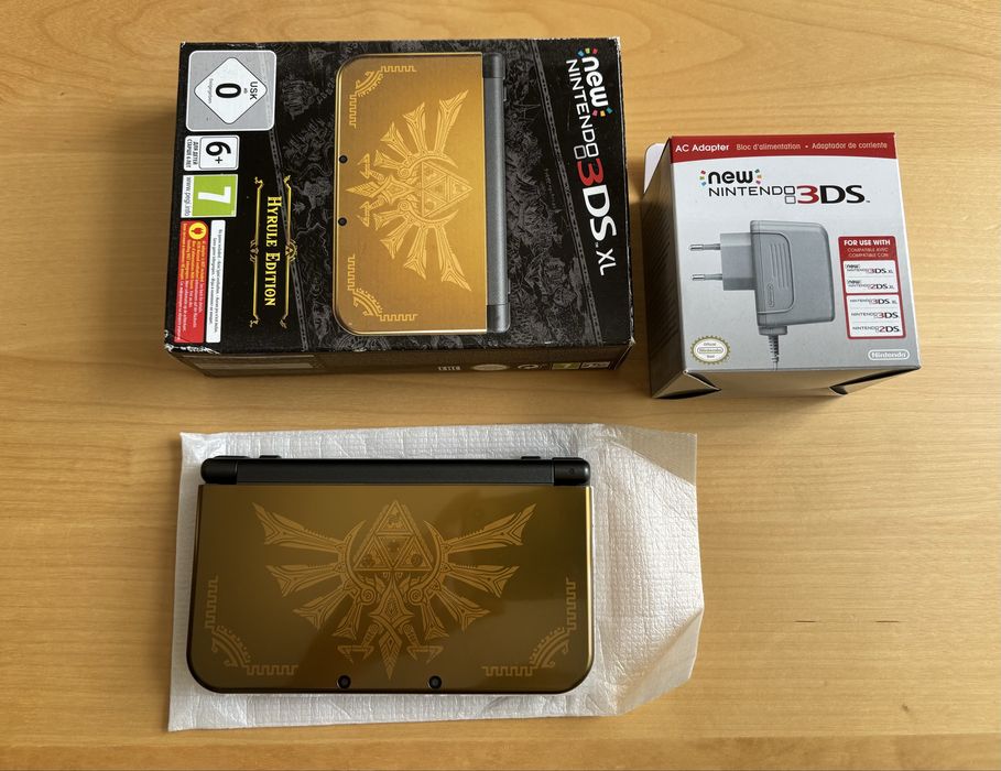 Nintendo New 3ds xl limitowana edycja Hyrule jak nowa