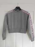 NOWA bluza krótka GUESS szara sportowa Xs